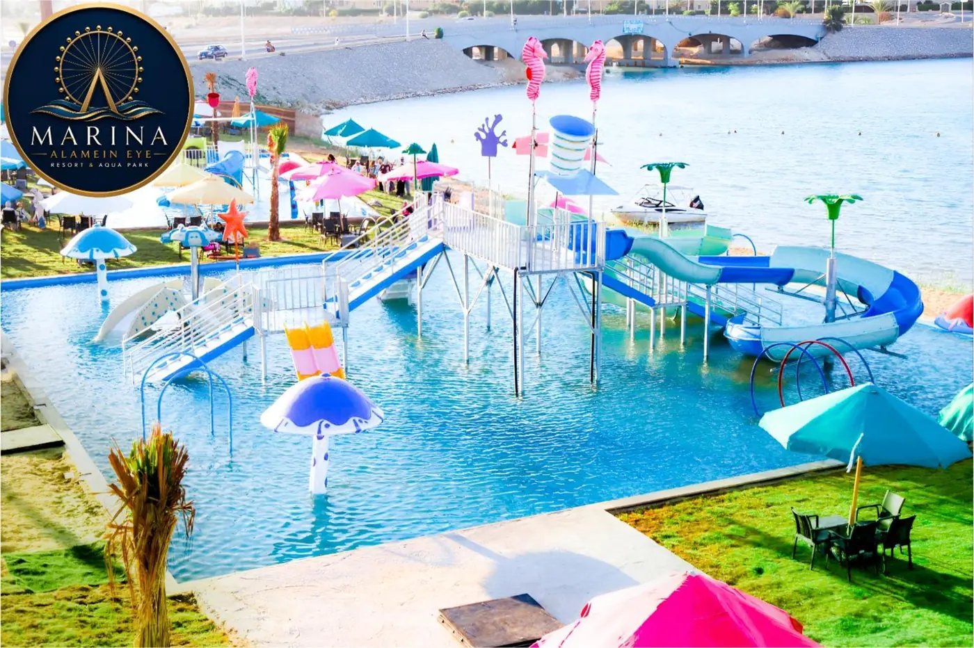 Marina leisure area