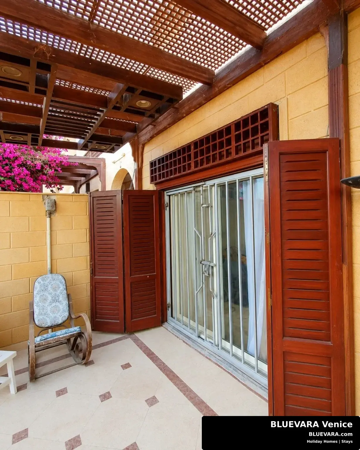 Terrace entrance
